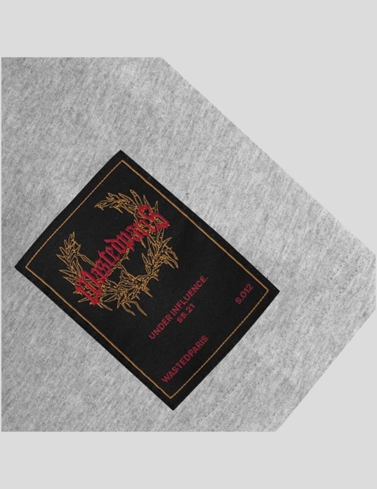 PARIS essenziale maglia grigio cenere